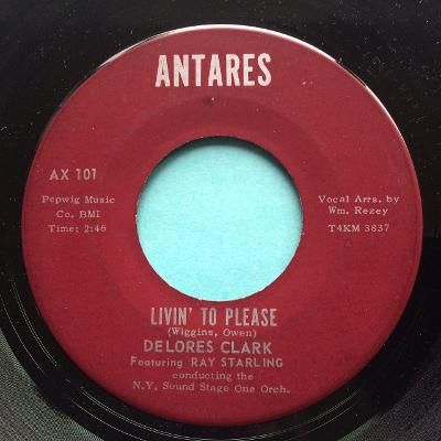 Delores Clark - Livin' to please - Antares - Ex