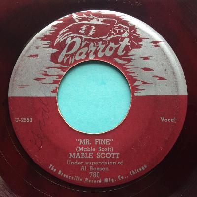 Mabel Scott - Mr Fine - Parrot - VG+