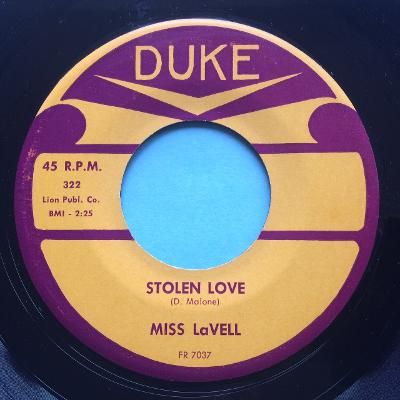 Miss Lavell - Stolen Love - Duke - Ex