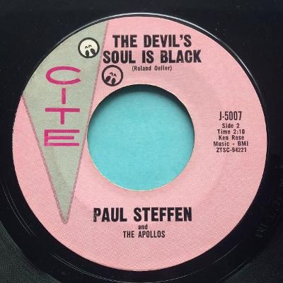 Paul Steffen - The devil's soul is black - Cite - VG+
