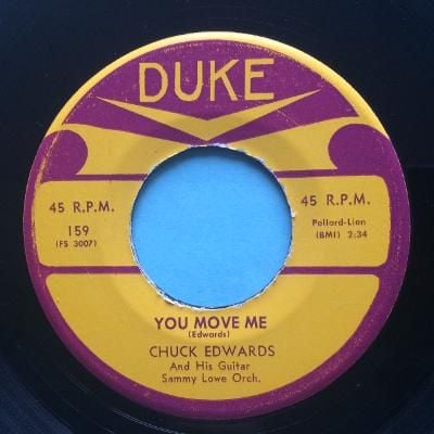Chuck Edwards - You move me - Duke - VG+