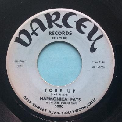 Harmonica Fats - Tore up b/w I get so tired - Darcey - Ex-