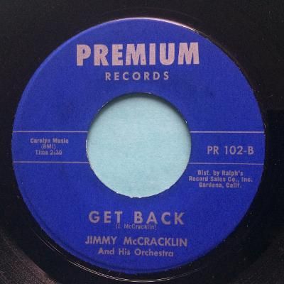 Jimmy McCracklin - Get Back - Premium - Ex