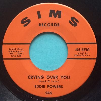 Eddie Powers - Crying over you - Sims - VG+