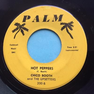 Chico Booth and the Upsetters - Hot Peppers - Palm - Ex-