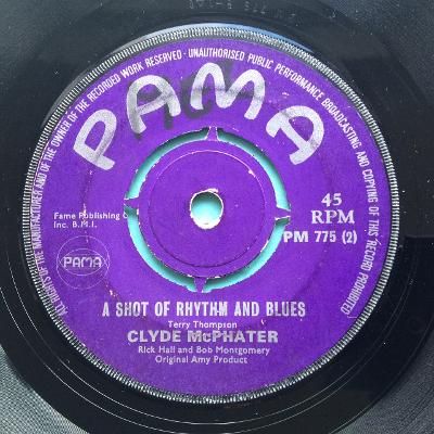 Clyde McPhatter - A shot of rhythm and blues - U.K. Pama - Ex-
