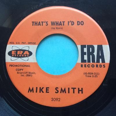 Mike Smith - That's what I'd do - Era - Ex-