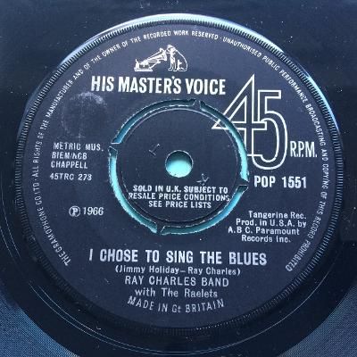Ray Charles - I chose to sing the blues - U.K. H.M.V. - Ex
