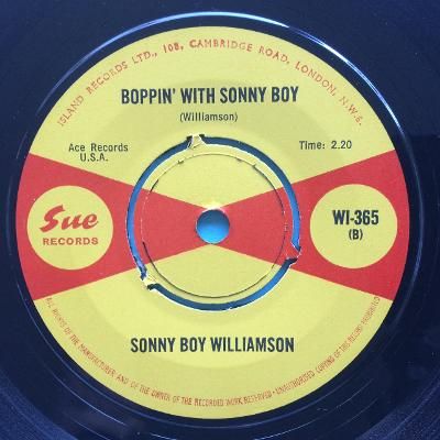 Sonny Boy Williamson - Boppin' with Sonny Boy - U.K. Sue - Ex