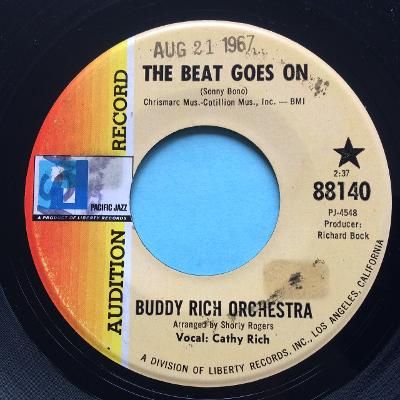 Buddy Rich - The beat goes on - Pacific Jazz - Ex- (sticker residue)