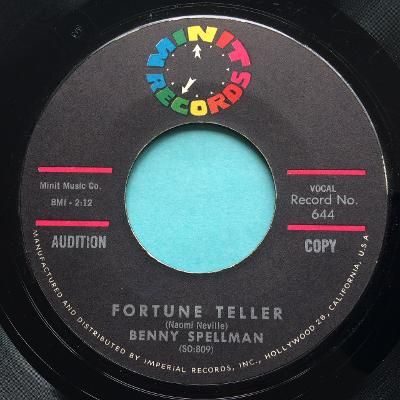 Benny Spellman - Fortune Teller - Minit - VG+