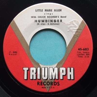 Little Marie Allen - Humdinger - Triumph - Ex