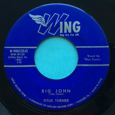 Titus Turner - Big John - Wing - Ex