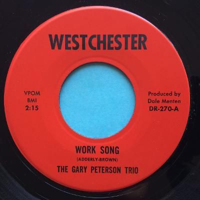 The Gary Peterson Trio - Work Song - Westchester - Ex