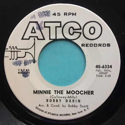 Bobby Darin - Minnie the moocher - Atco promo - Ex-
