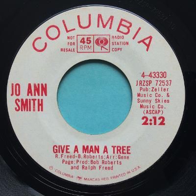 Jo Ann Smith - Give a man a tree - Columbia promo - Ex-
