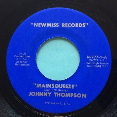 Johnny Thompson ‎- Mainsqueeze -  Newmiss - Ex