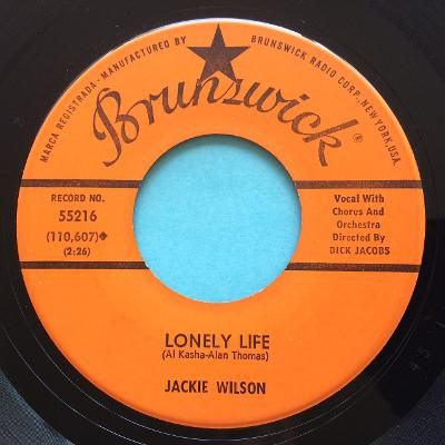Jackie Wilson - Lonely life - Brunswick - Ex
