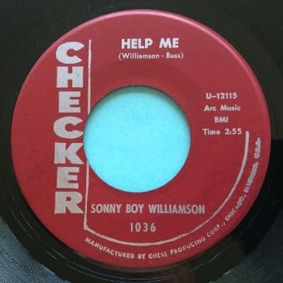 Sonny Boy Williamson - Help me b/w bye bye bird - Checker - Ex