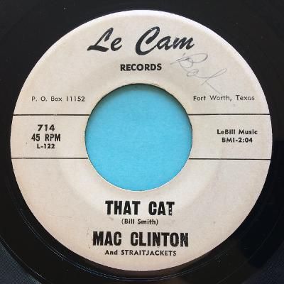 Mac Clinton - That Cat  - Le Cam - VG+