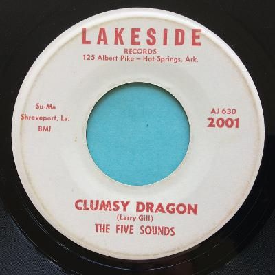 The Five Sounds - Clumsy Dragon - Lakeside - VG+