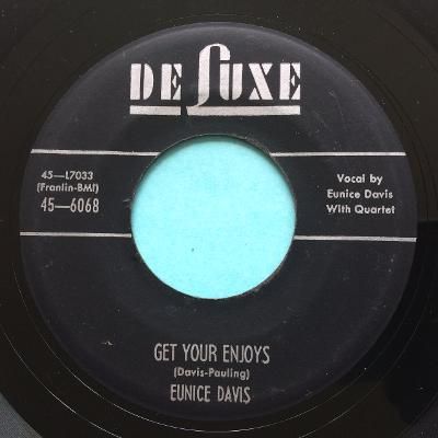 Eunice Davis - Get your enjoys - Deluxe - VG+