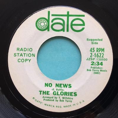 Glories - No news - Date promo - Ex