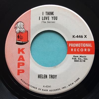 Helen Troy - I think I love you - Kapp promo - Ex