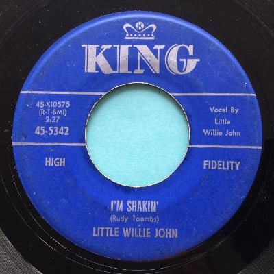 Little Willie John - I'm shakin' - King - VG plays VG+ (play soundclips)