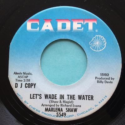 Marlena Shaw - Wade in the water - Cadet promo (one sided) - Ex-
