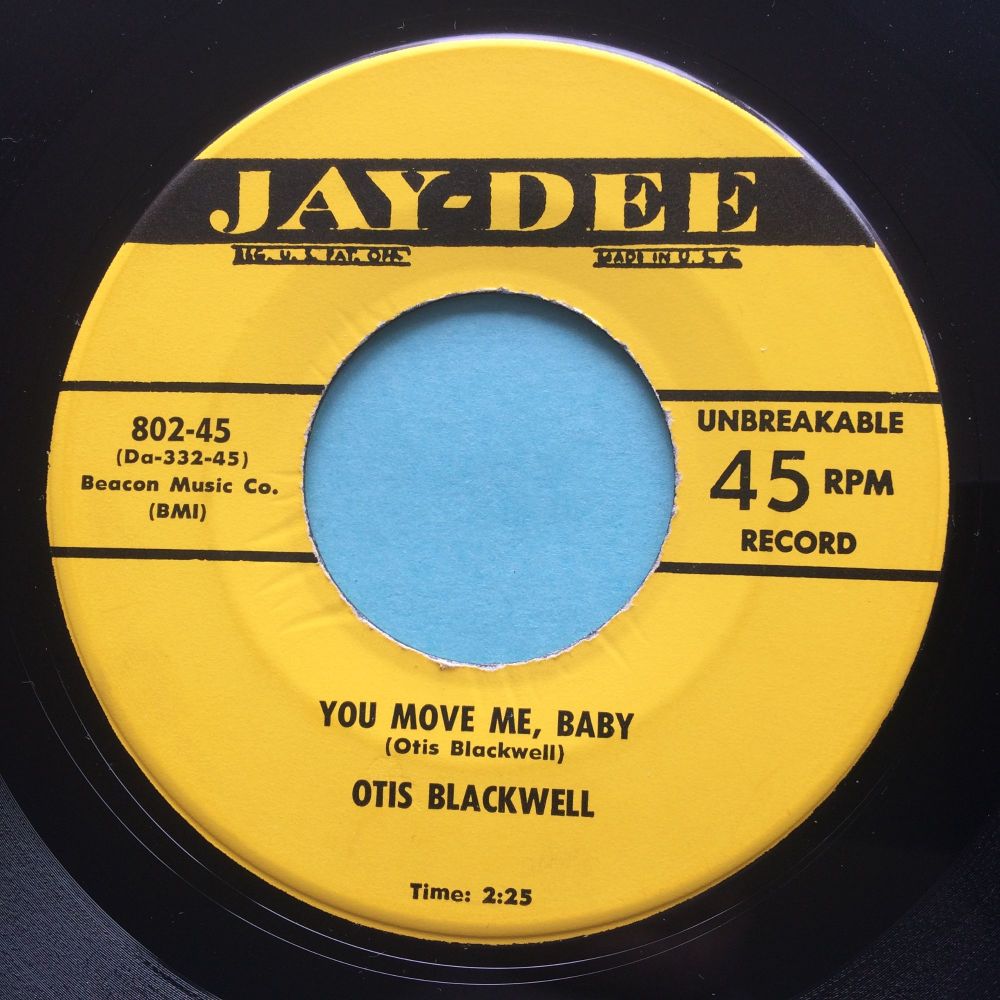 Otis Blackwell - You move me baby - Jay-Dee - Ex