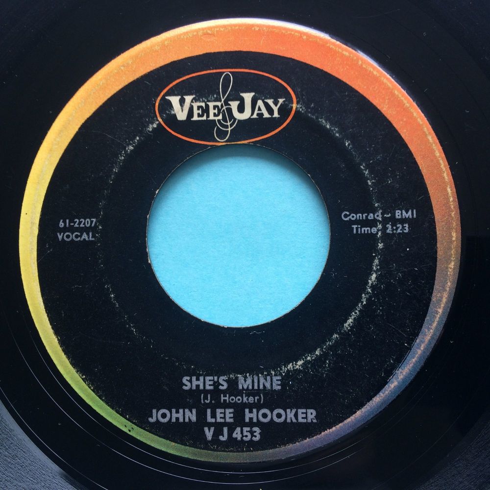 John Lee Hooker - She's Mine - Vee Jay - VG+