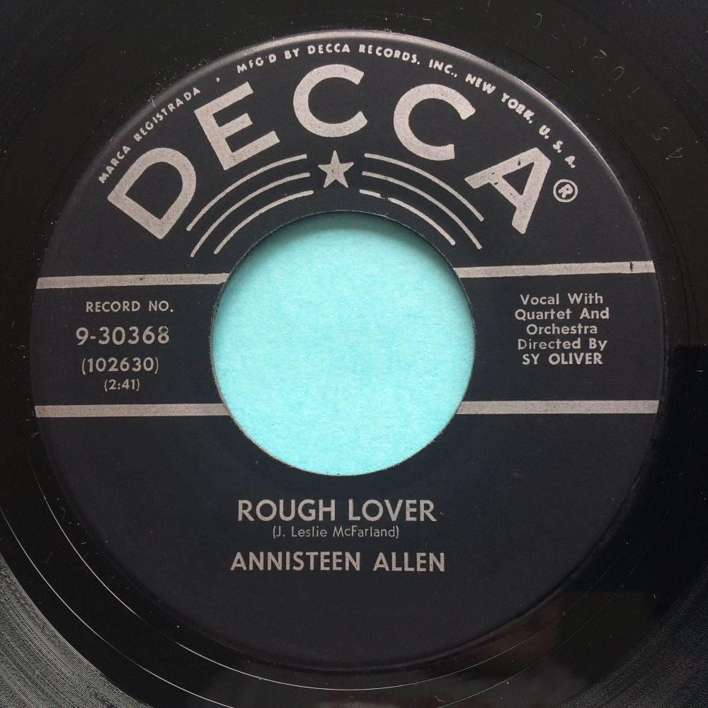 Annisteen Allen - Rough Lover - Decca - Ex