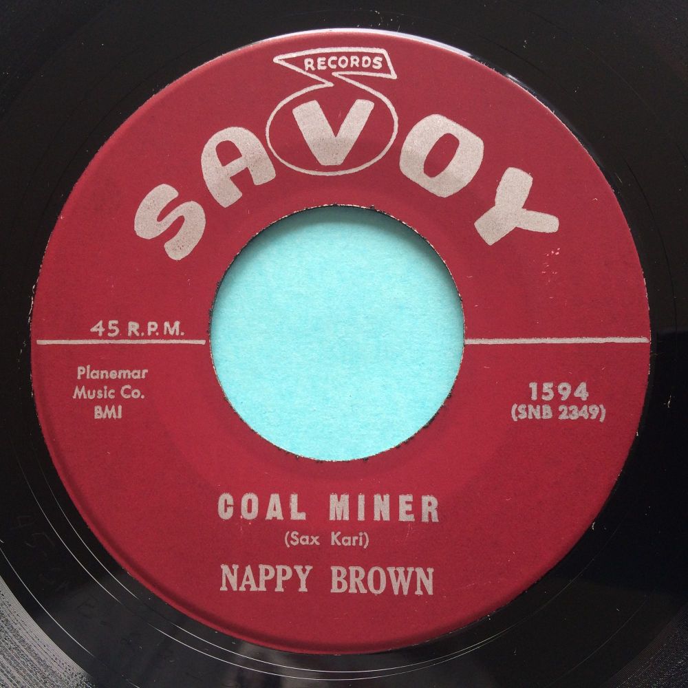 Nappy Brown - Coal Miner - Savoy - Ex-