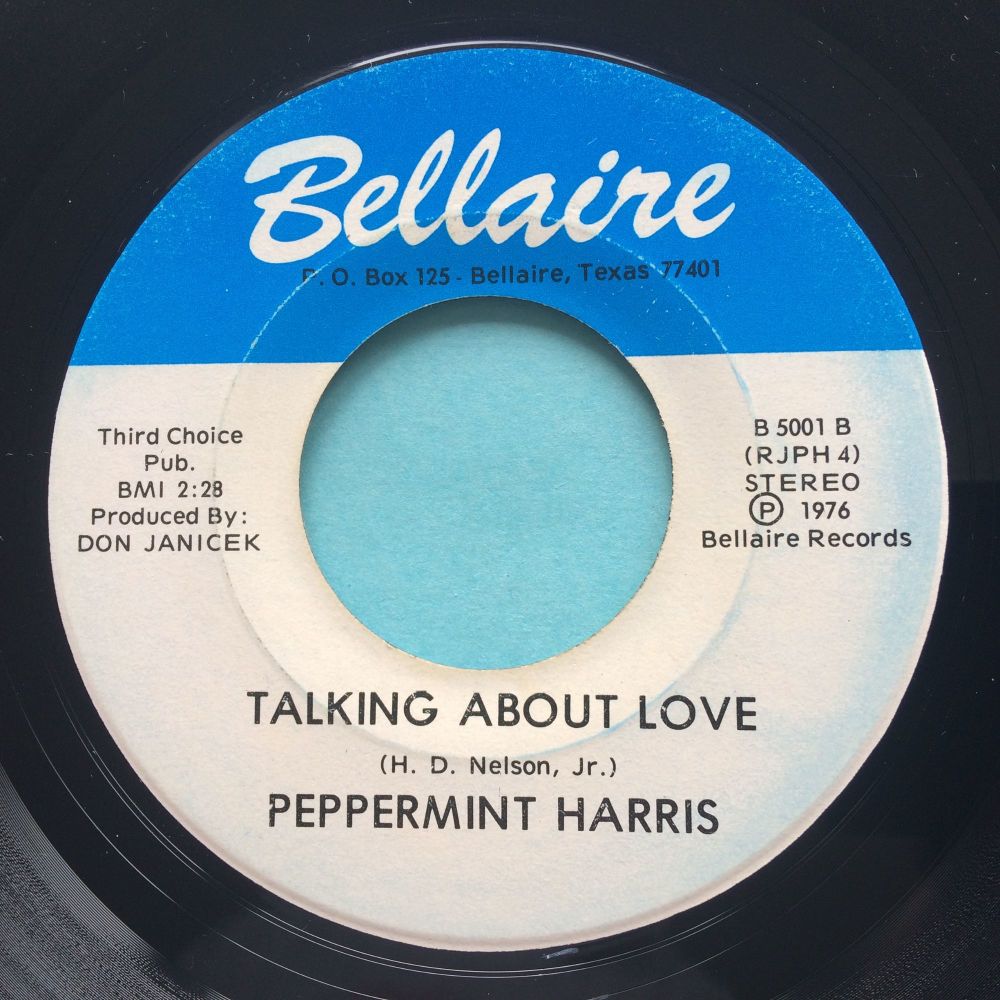 Peppermint Harris - Talking about love - Bellaire - VG+
