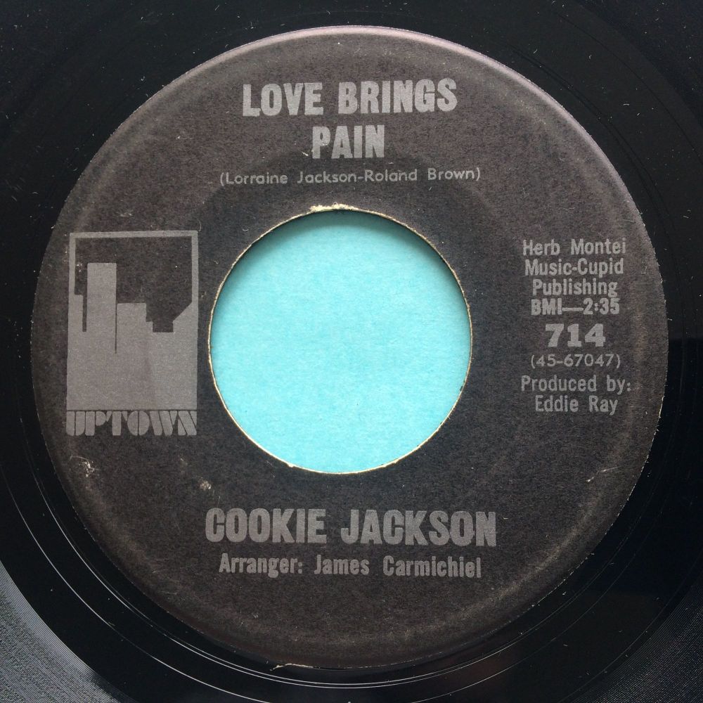 Cookie Jackson - Love brings pain - Uptown - VG+