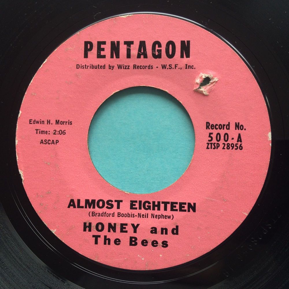 Honey and the Bees - Almost Eighteen - Pentagon - VG+