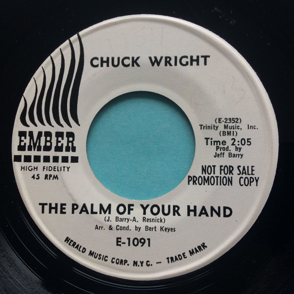 Chuck Wright - The palm of your hand - Ember promo - Ex 