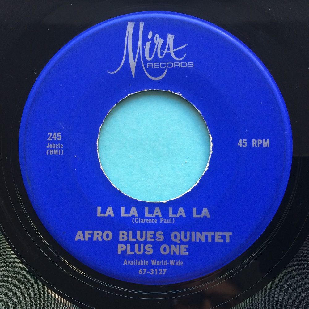 Afro Blues Quintet Plus One - La La La La La - Mira - Ex- (small edge warp - nap)