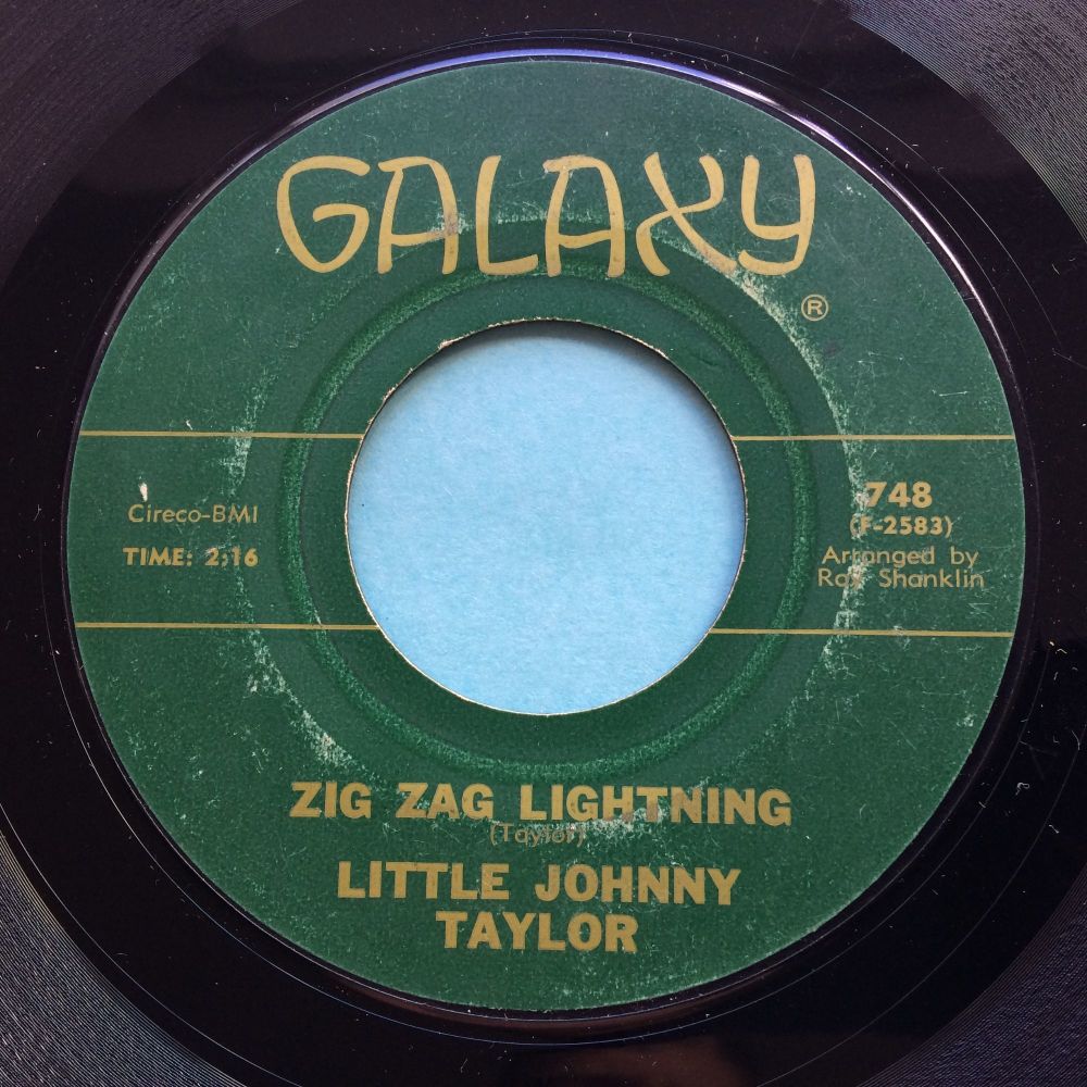 Little Johnny Taylor - Zig Zag Lightning - Galaxy - Ex-