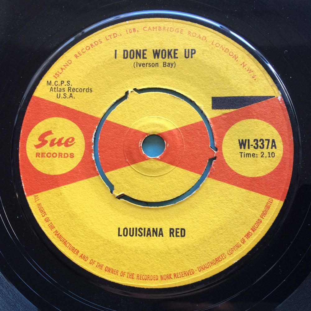 Louisiana Red - I done woke up b/w I had a feeling - U.K. Sue - Ex-