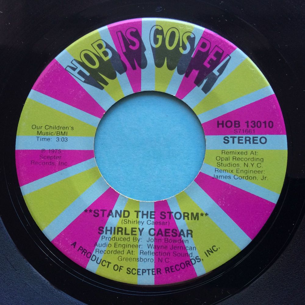 Shirley Caesar - Stand the storm - Hob is Gospel - VG+