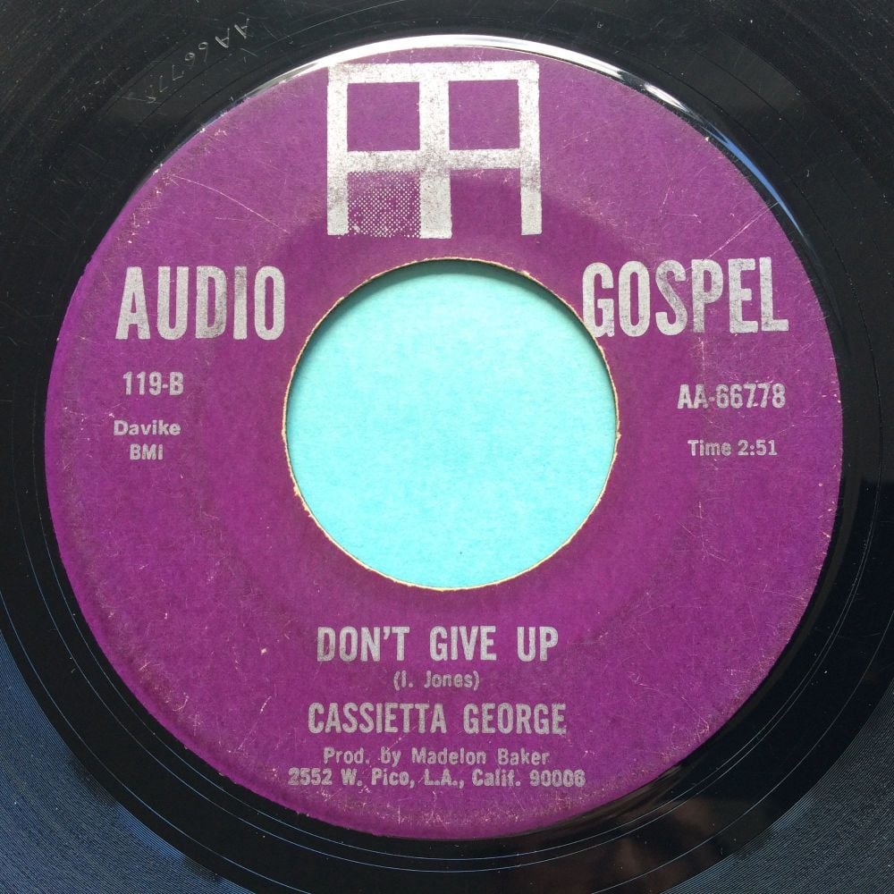 Cassietta George - Don't give up - Audio Gospel - VG