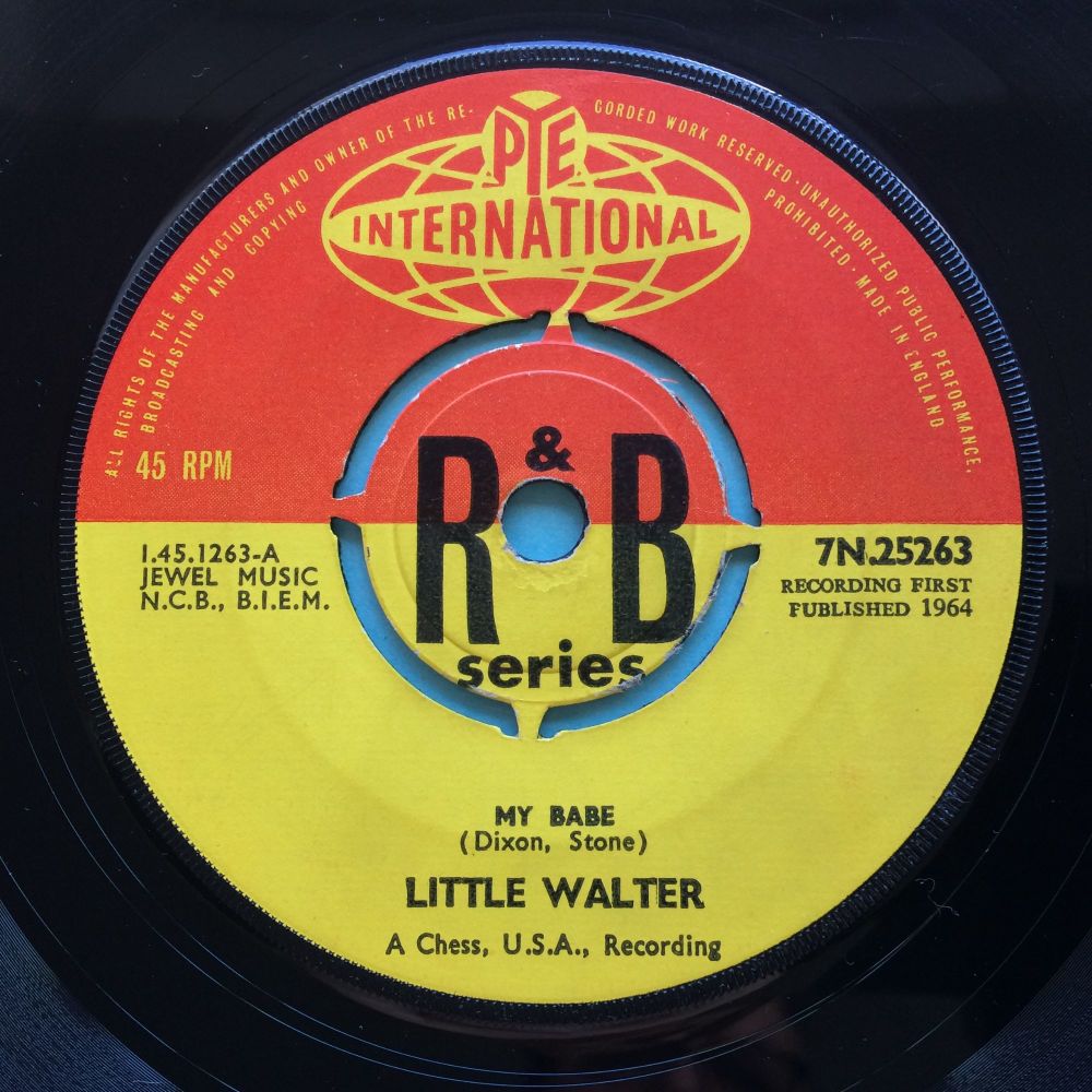 Little Walter - My babe b/w You better watch yourself - UK Pye Internationa