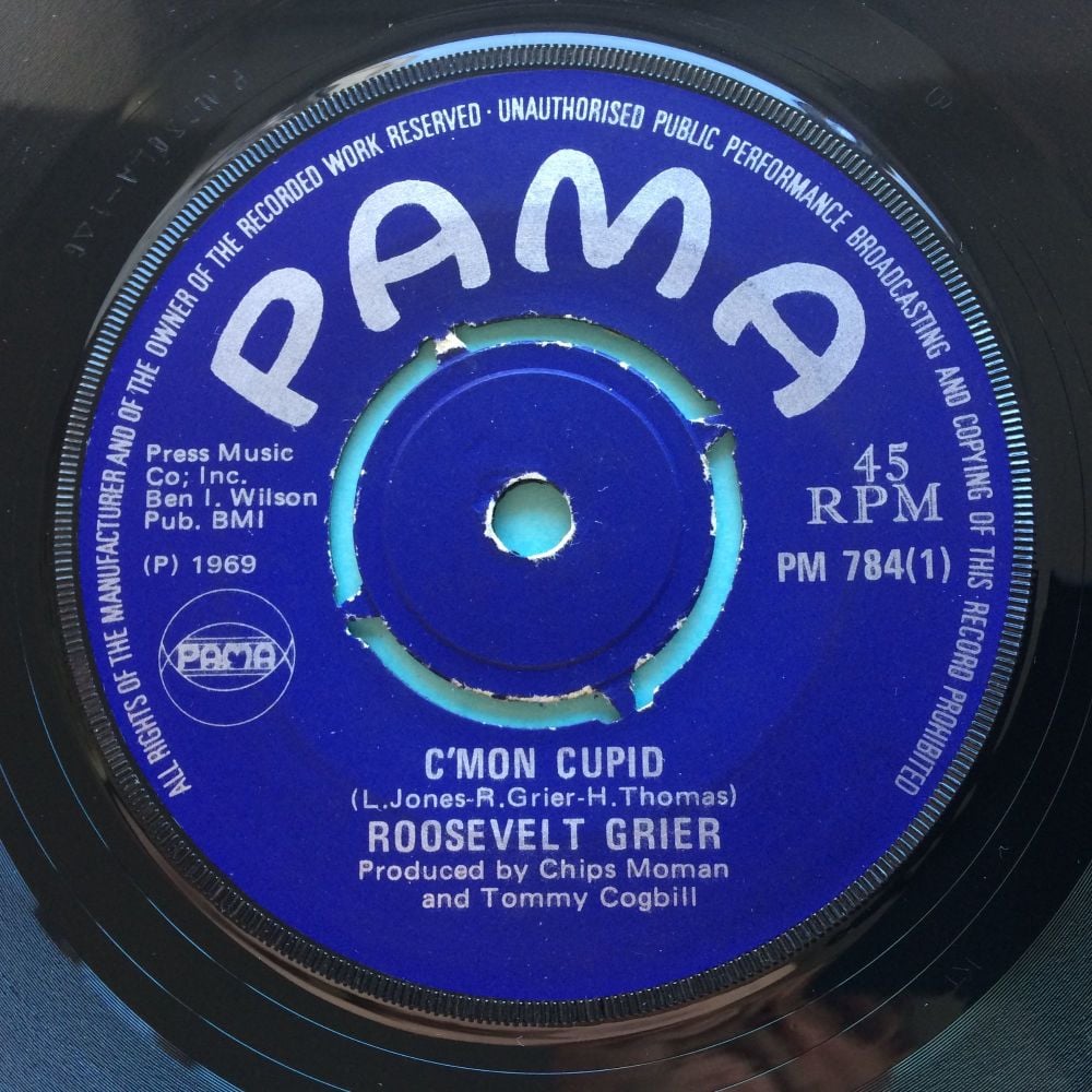 Roosevelt Grier - C'mon cupid - UK Pama - Ex