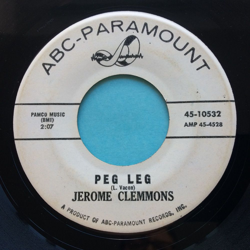 Jerome Clemmons - Peg Leg b/w He's using you - ABC promo - VG+