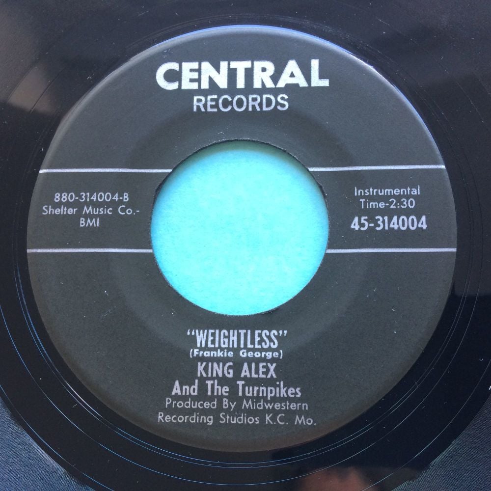 King Alex and The Turnpikes - Weightless - Central - Ex- (small edge warp - nap)