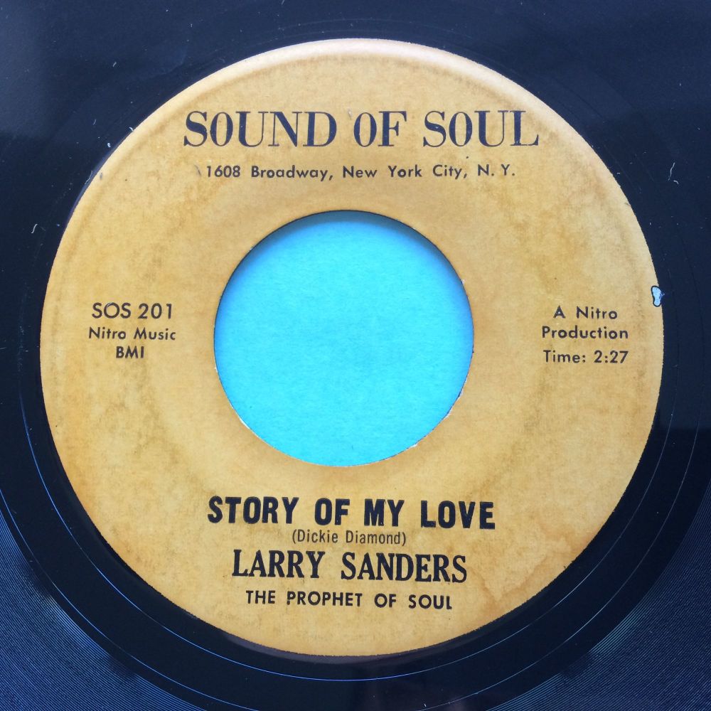 Larry Sanders - Story of my life - Sound of Soul - VG+