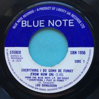 Lou Donaldson - Everything I do gonh be funky (from now on) - Bluenote - VG+