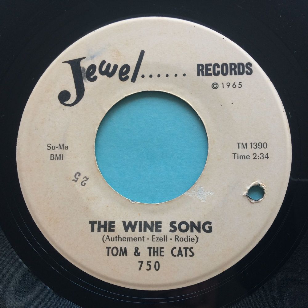 Tom and the Cats - The Wine Song - Jewel promo - Ex